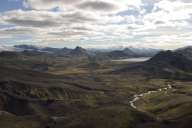 Duhov hory, v pozad jezero lftavatn