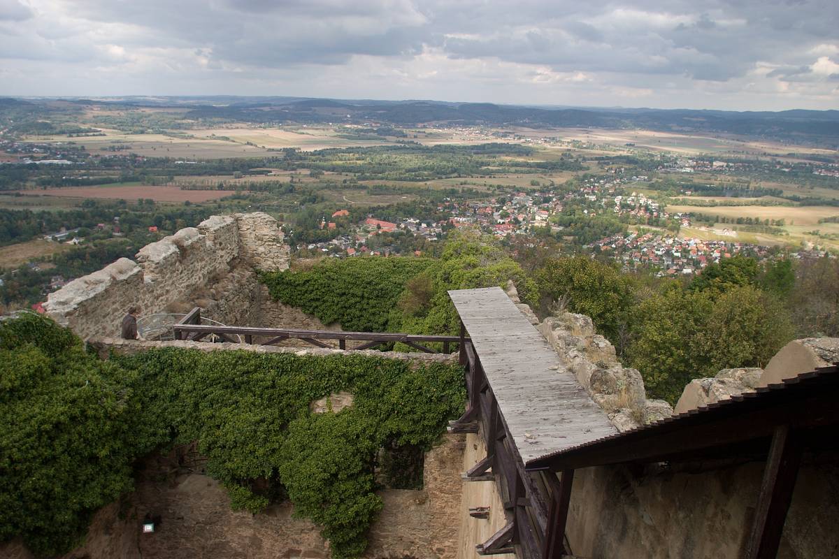 Hrad Chojnik a park miniatur Kowary
