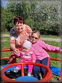 Lilinka s Viktorkou a babičkou