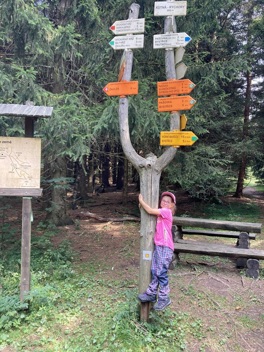 Výlet z Pomezních bud přes Rýchory na Stachelberg