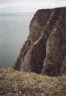 Pohled na Nordkapp