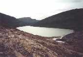 Pohled na jezero shora