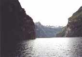 Pohled na fjord