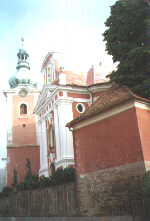 erven Kostelec - kostel sv. Jakuba, v poped star kostnice