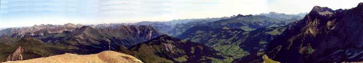 Panoramatick vhled od Cabane